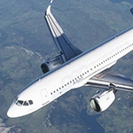 Volando en el Flight Simulator 