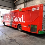 CABA se viste de rojo con LG y el nuevo Lifes Good