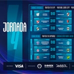 eLPF VISA 2024: Comienza la cuarta fecha con una pareja tabla de posiciones