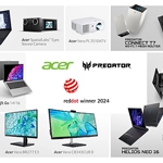 Los productos Acer Vero y los dispositivos gaming Predator obtienen elogios de diseño en los premios Red Dot Awards 2024
