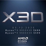 AMD presenta los precios y la disponibilidad en tiendas de los Ryzen 9 9950X3D y 9900X3D