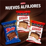 Georgalos escuchó a sus consumidores y lanzó los alfajores triples de Mantecol y Toddy