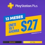 PlayStation Plus con más del 30% de descuento